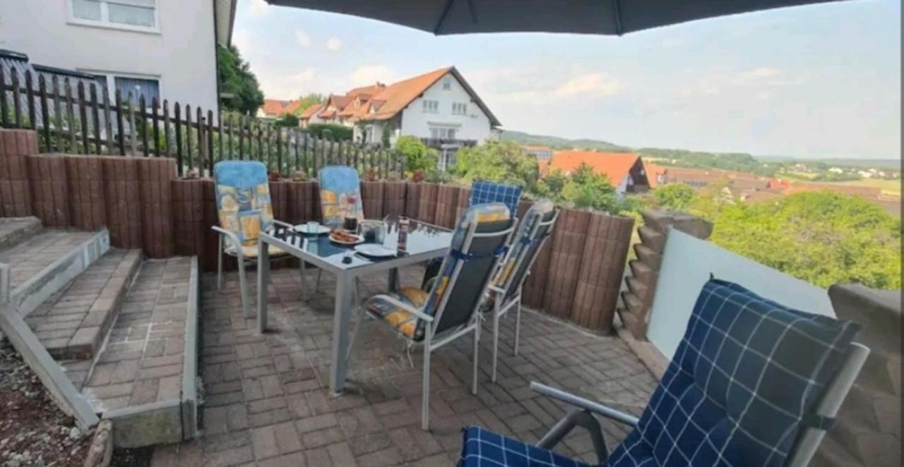 Ferienwohnung Look Wide Oberelsbach エクステリア 写真